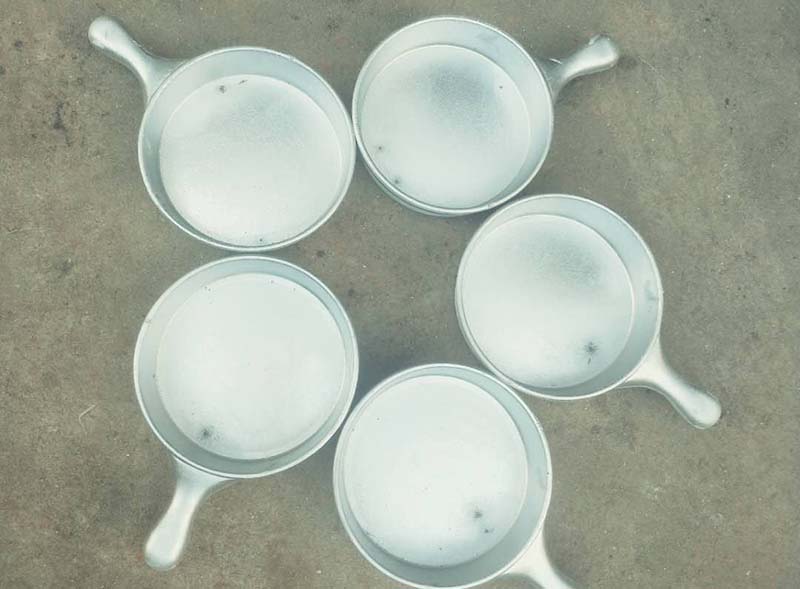 唐山铝制小奶锅平底锅